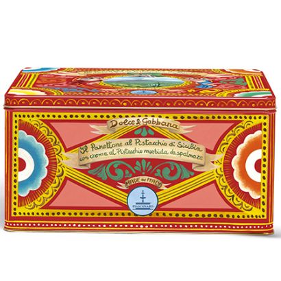 Panettone Fiasconaro D&G aux pistaches et crème 600g